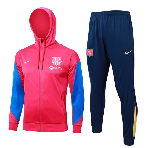 24-25 BAR Red Hoodie Jacket Tracksuit #F561