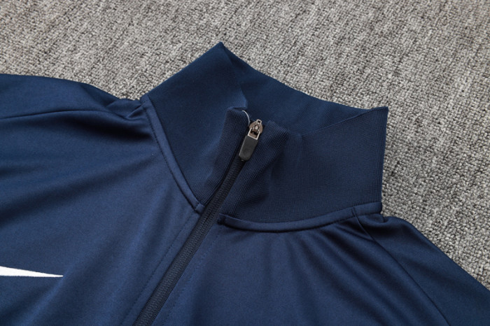 24-25 England Royal blue Jacket Tracksuit #A735