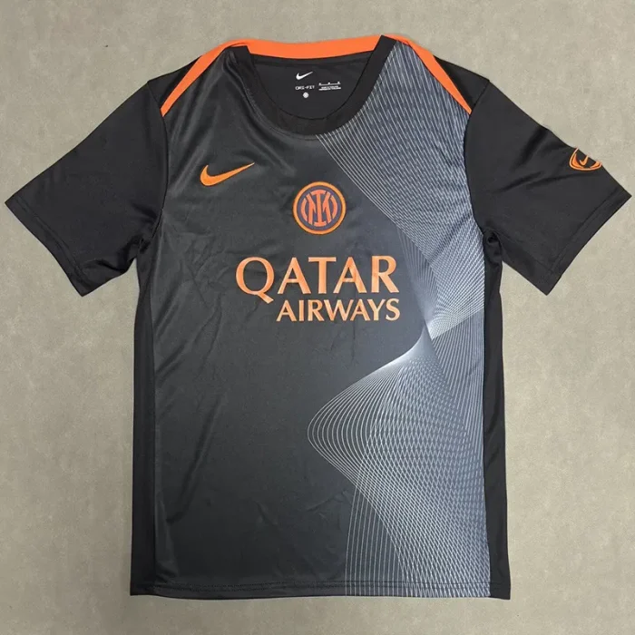 25-26 INT Black Training shirts