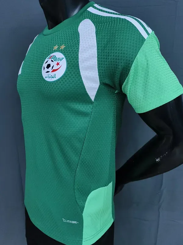 26-27 Algeria Green Player Version Training shirts