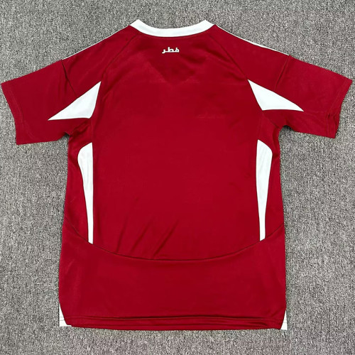24-25 Qatar Home Fans Soccer Jersey