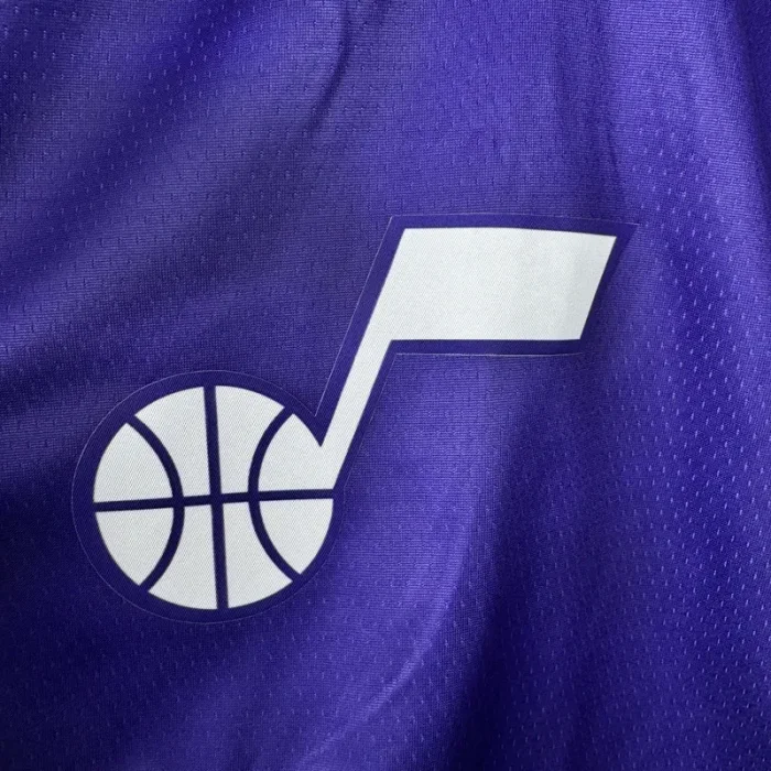 2023-24 JAZZ Purple City Edition Top Quality NBA Pants