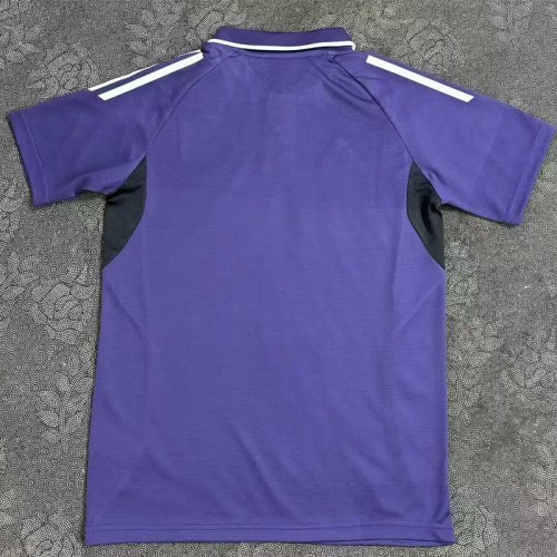 2025-26 Man Utd Purple Polo Short Sleeve