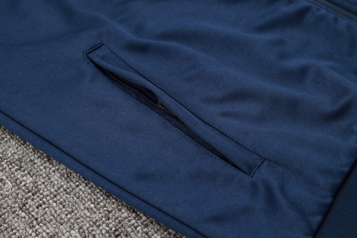 24-25 England Royal blue Jacket Tracksuit #A735