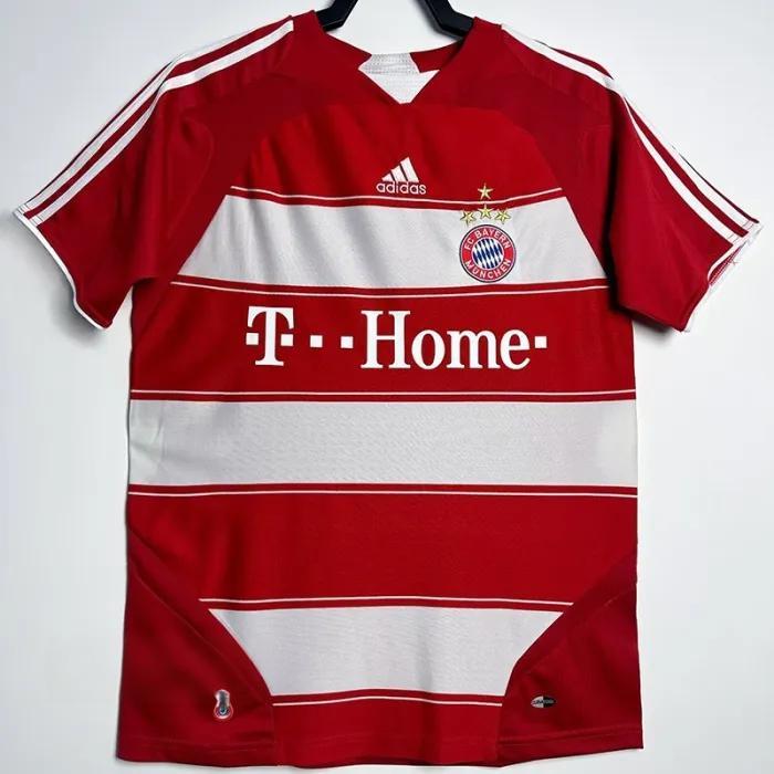 2007-2008 Bayern Home Retro Soccer Jersey