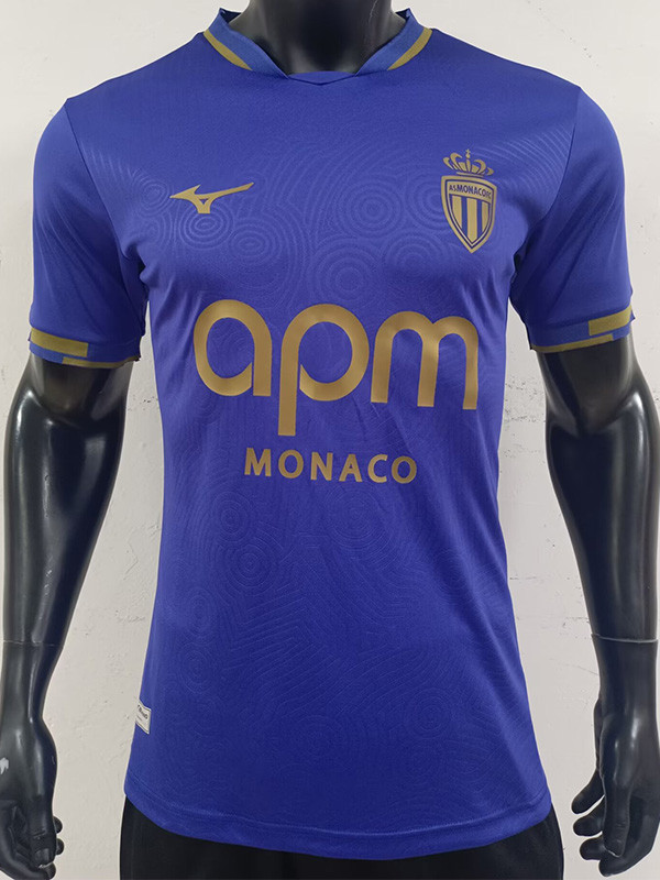 2025-26 Monaco Away Player Version Soccer Jersey