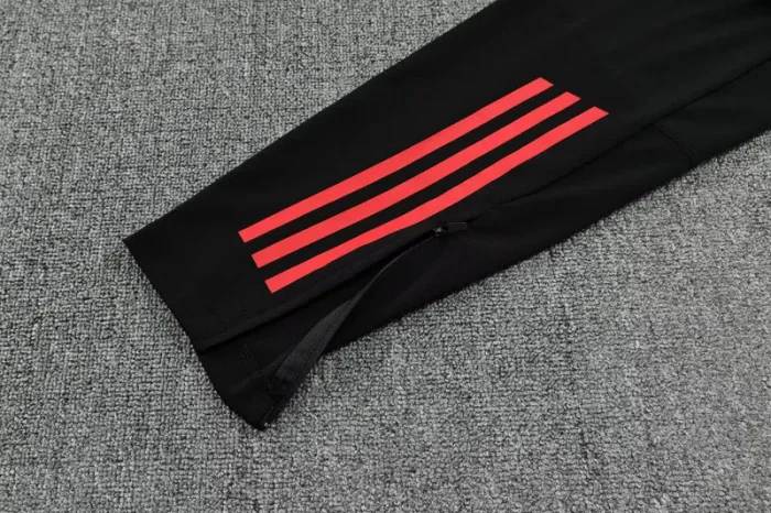 25-26 Man Utd Red Half Pull Tracksuit (半拉链)
