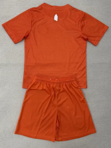25-26 EVE Orange Goalkeeper Kids Soccer Jersey
