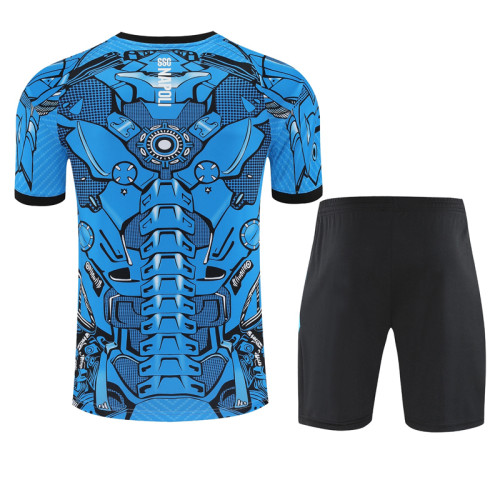 25-26 Napoli Blue Training Short Suit