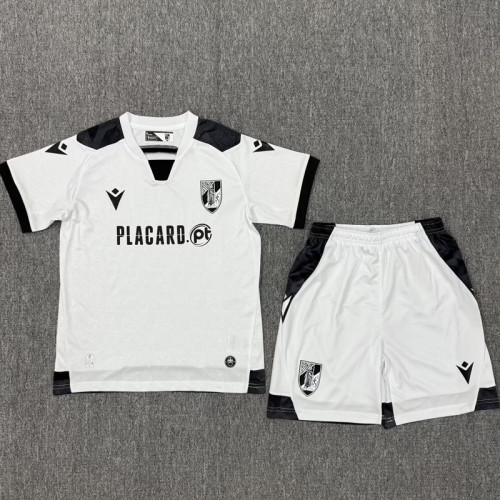 2025-26 Vitoria Guimaraes Home Kids Soccer Jersey