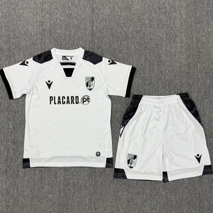2025-26 Vitoria Guimaraes Home Kids Soccer Jersey