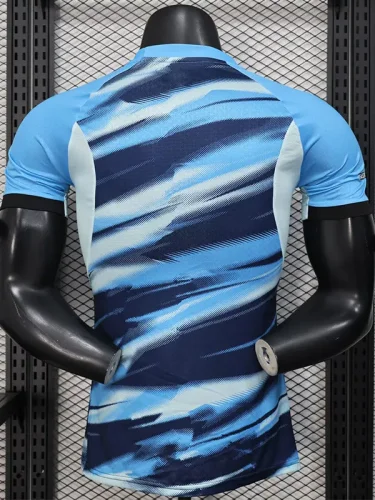2025-26 Marseille Blue Special Edition Player Version Training shirts