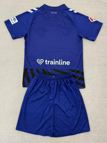 2025-26 Real Betis Royal blue GoalKeeper Kids SoccerJersey