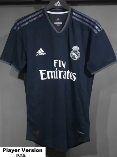 2018-2019 RMA Away Player Version 球员 Retro Soccer Jersey