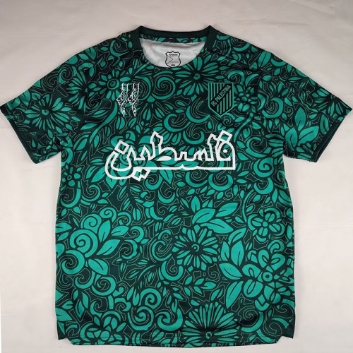 2025-26 Palestina FC Green Training shirts (阿拉伯文）