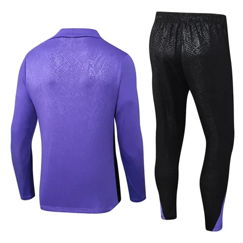 25-26 BAR Purple Half Pull Tracksuit (半拉链)