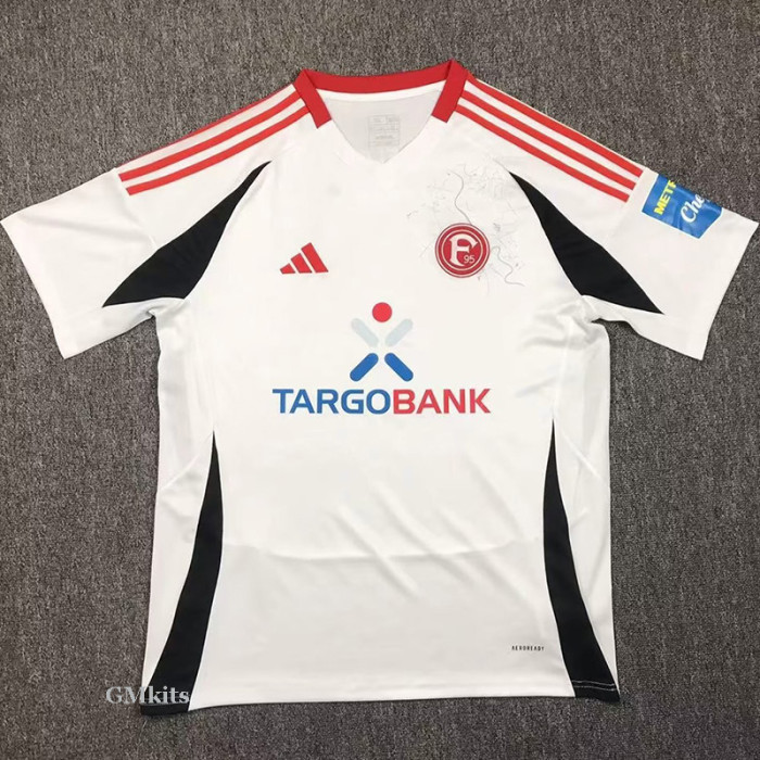 24-25 Fortuna Dusseldorf Away Fans Soccer Jersey