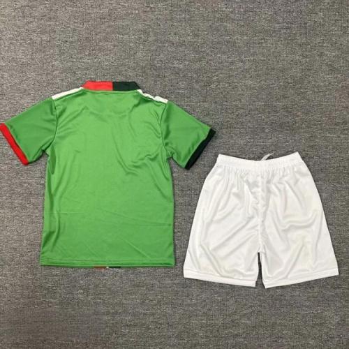 25-26 Mexico Special Edition Green Kids Soccer Jersey *ad