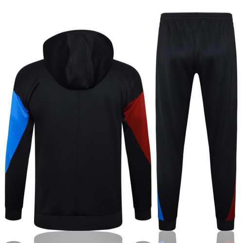 24-25 BAR Black Hoodie Jacket Tracksuit #F556