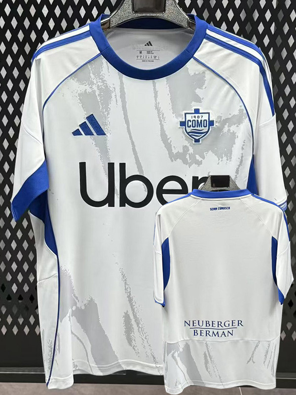 2025-26 Como Away Fans Soccer Jersey