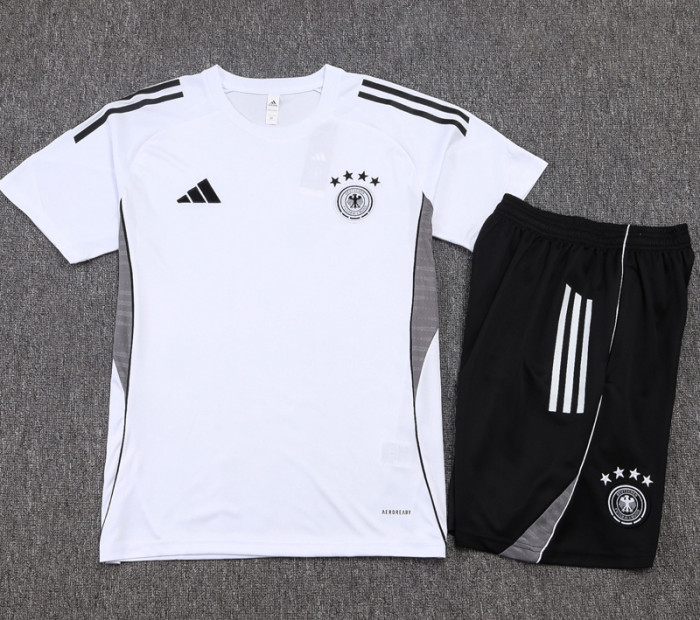 2025-26 Germany White Training Short Suit #D25158