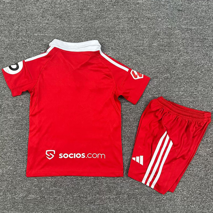 2025-26 Sevilla Away Kids Soccer Jersey