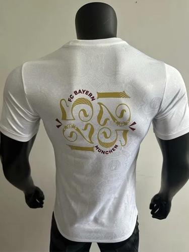 24-25 Bayern White Special Edition Player Version Soccer Jersey (标在中间)