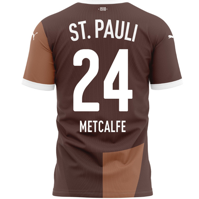 25-26 ST PAULI Home Fans Soccer Jersey