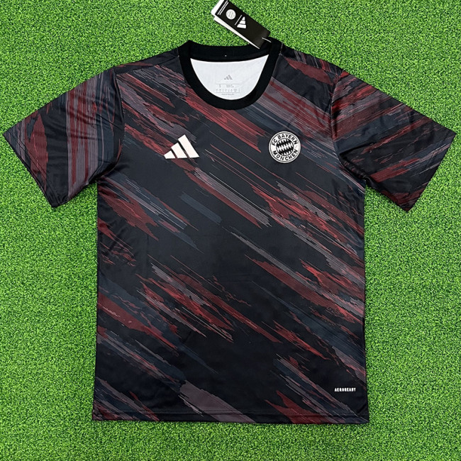 25-26 Bayern Red Black Training shirts