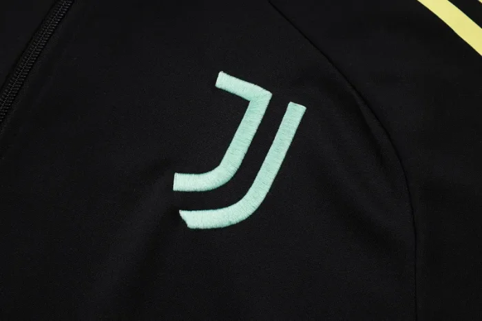 25-26 JUV Black Jacket Tracksuit #A2569
