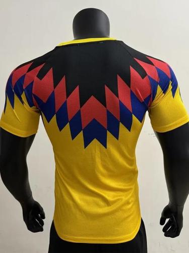 25-26 Club America Yellow Player Version Soccer Jersey