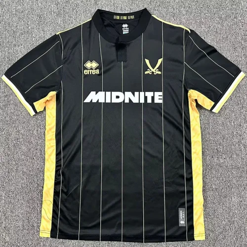 25-26 Sheffield United Black Goalkeeper Soccer Jersey