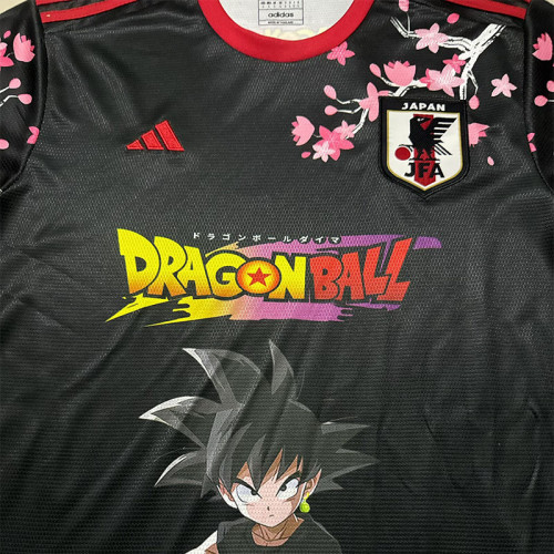 25-26 Japan Special Edition Fans Soccer Jersey(黑梅花悟空）