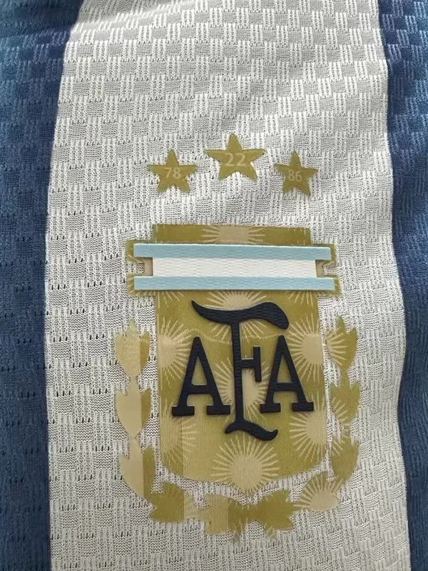 26-27 Argentina Home Player Version Soccer Jersey