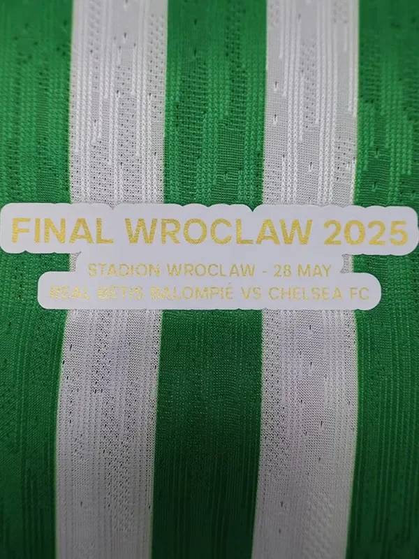 2025 Real Betis UECL Finals Player Version Soccer Jersey