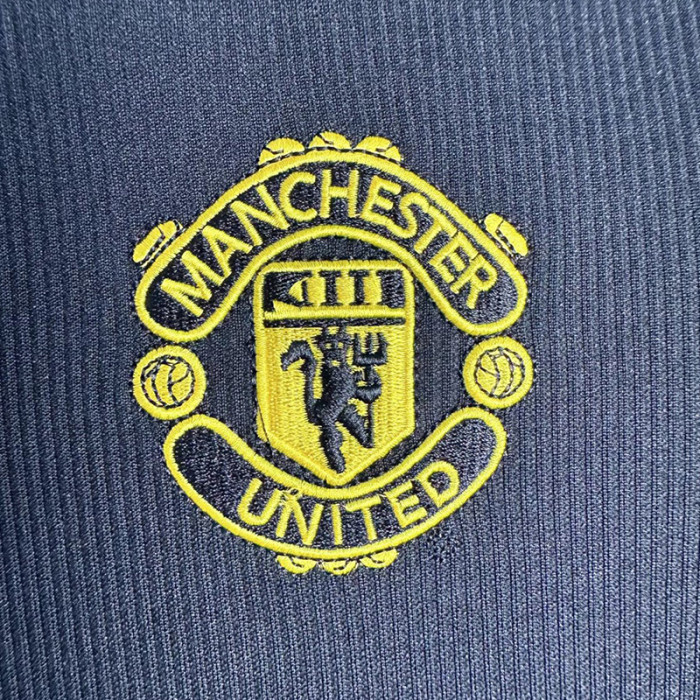 1998-1999 Man Utd Black Retro Retro Soccer Jersey