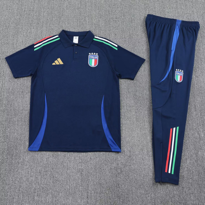 25-26 Italy Royal blue Polo Tracksuit