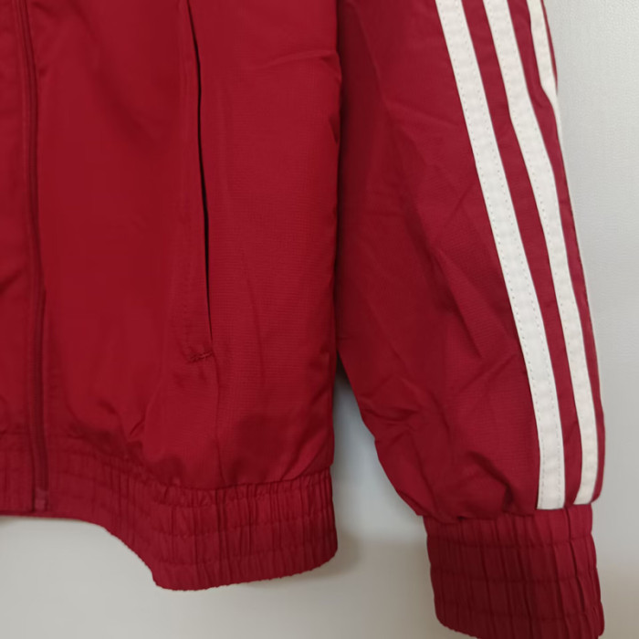 24-25 Bayern Red Windbreaker