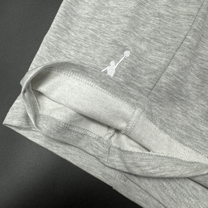 M17 Jordan Grey Pure Cotton Fabric Casual Short Pants