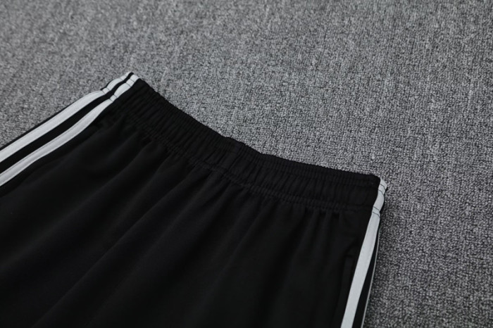 2025 AD Black Jacket Tracksuit #2314
