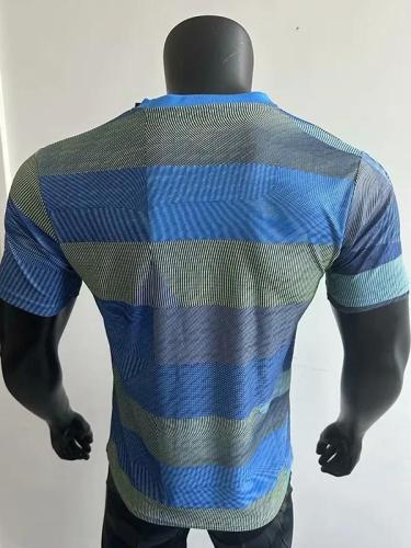 25-26 RMA Grey Blue Player Version Training Shirts