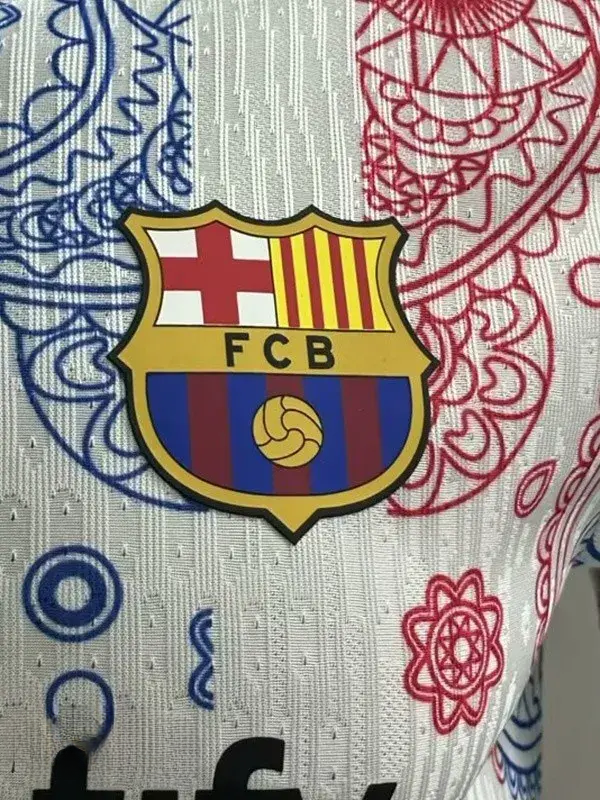 25-26 BAR White Special Edition Player Version Training Shirts
