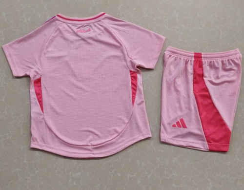 24-25 Algeria Pink Special Edition Kids Player Version Soccer Jersey (球员童装)