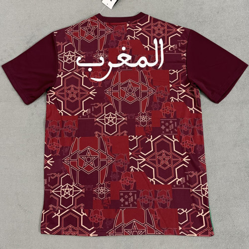 24-25 Morocco Red Training shirts