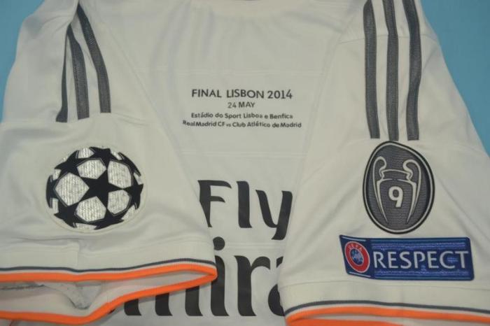 2013-2014 RMA Home Player Version 球员 Retro Soccer Jersey
