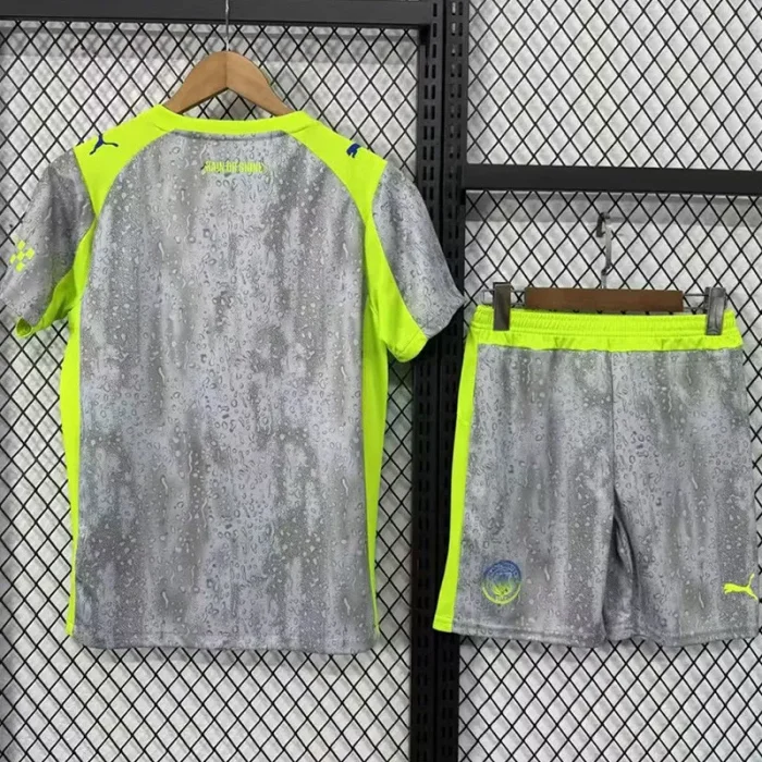 25-26 Man City Third Kids Soccer Jersey