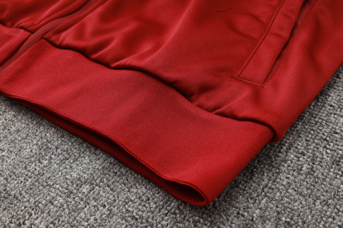 24-25 BAR Jujube red Hoodie Jacket Tracksuit #F601