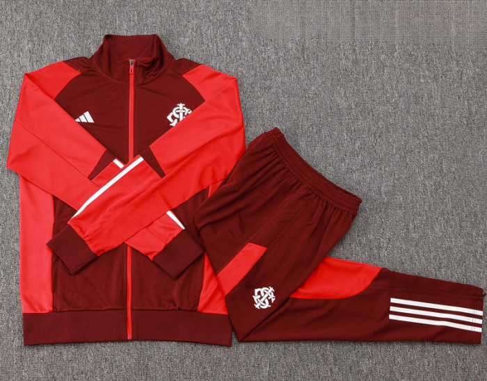 24-25 Internacional Jujube red Jacket Tracksuit A763