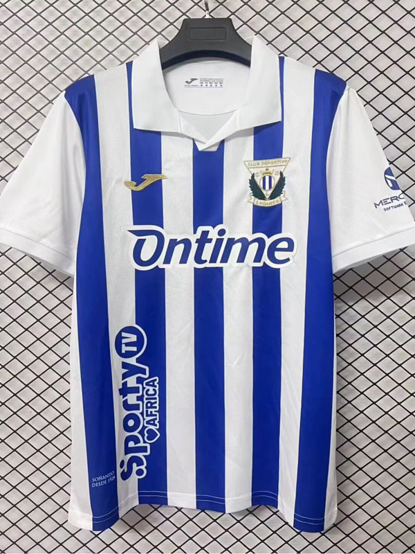 2025-26 CD Leganes Home Fans Soccer Jersey