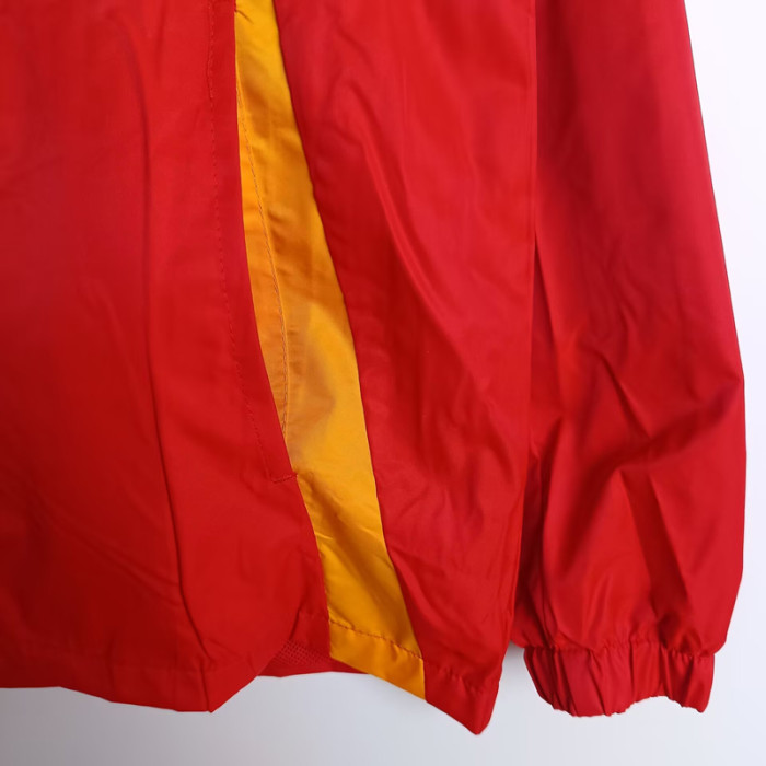 24-25 Spain Red Windbreaker